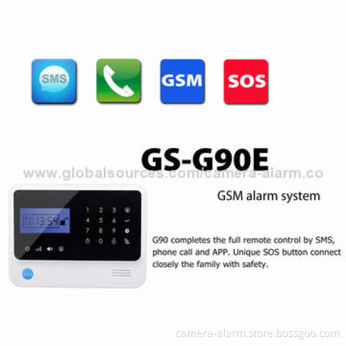Burglar Alarm System G90, Supports Intercom System, OEM Orders Welcomed
